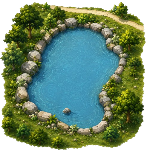 Kelah Fish Pond